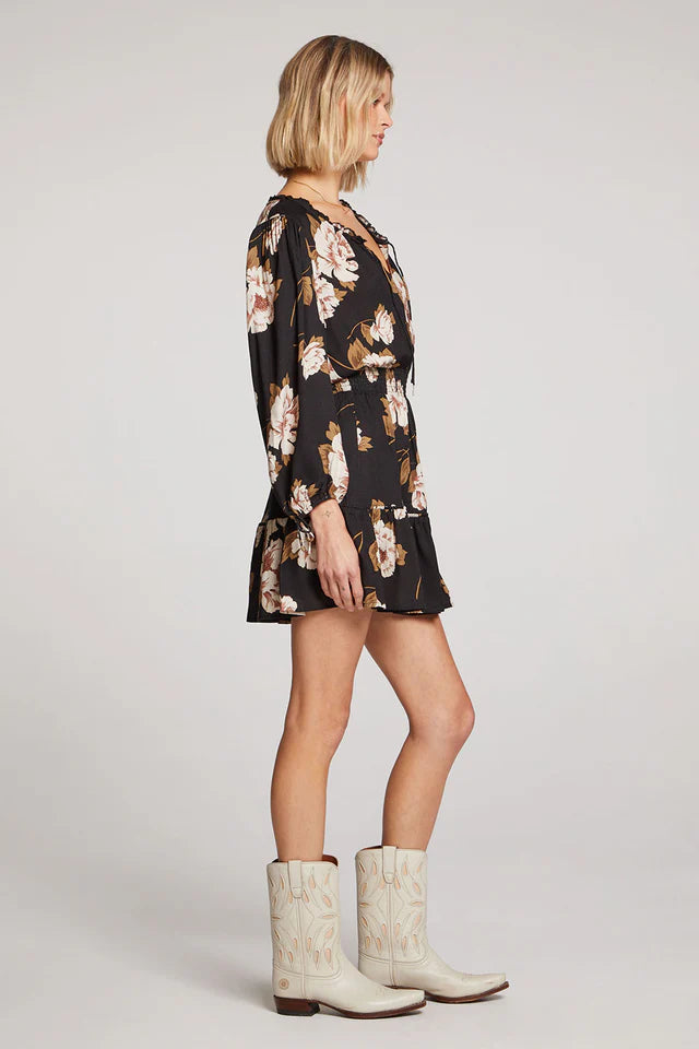 Diana Mini Dress, Black Fall Magnolia
