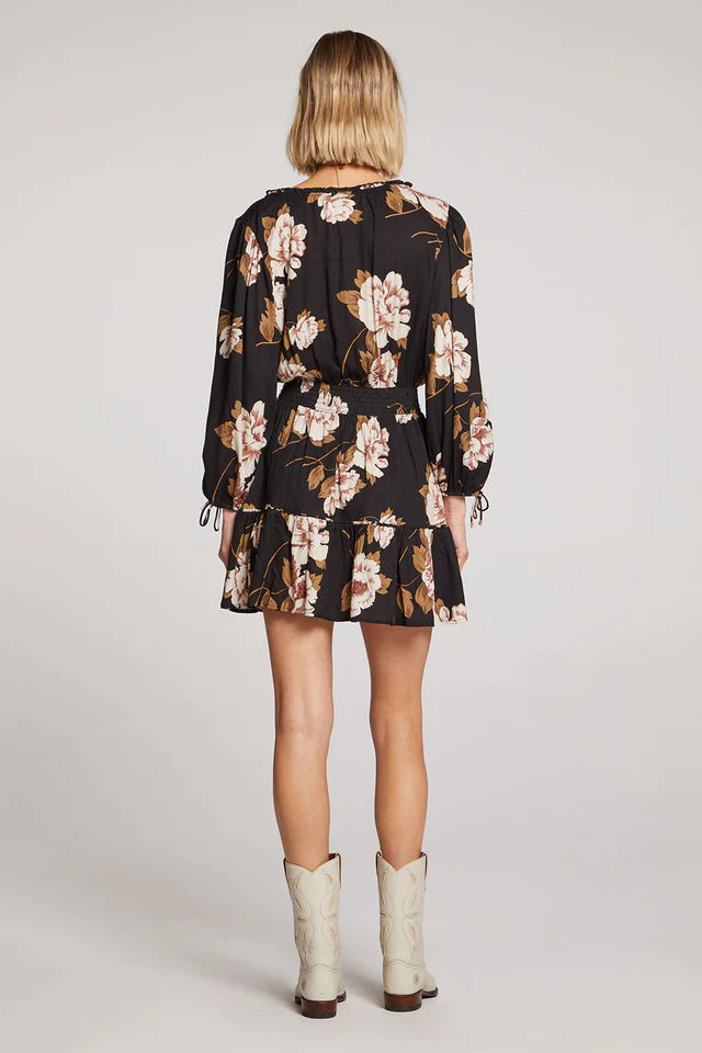 Diana Mini Dress, Black Fall Magnolia