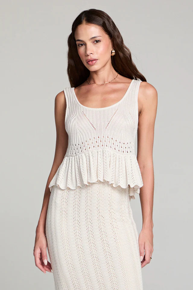 Gaelle Tank & Rainer Midi Skirt Set