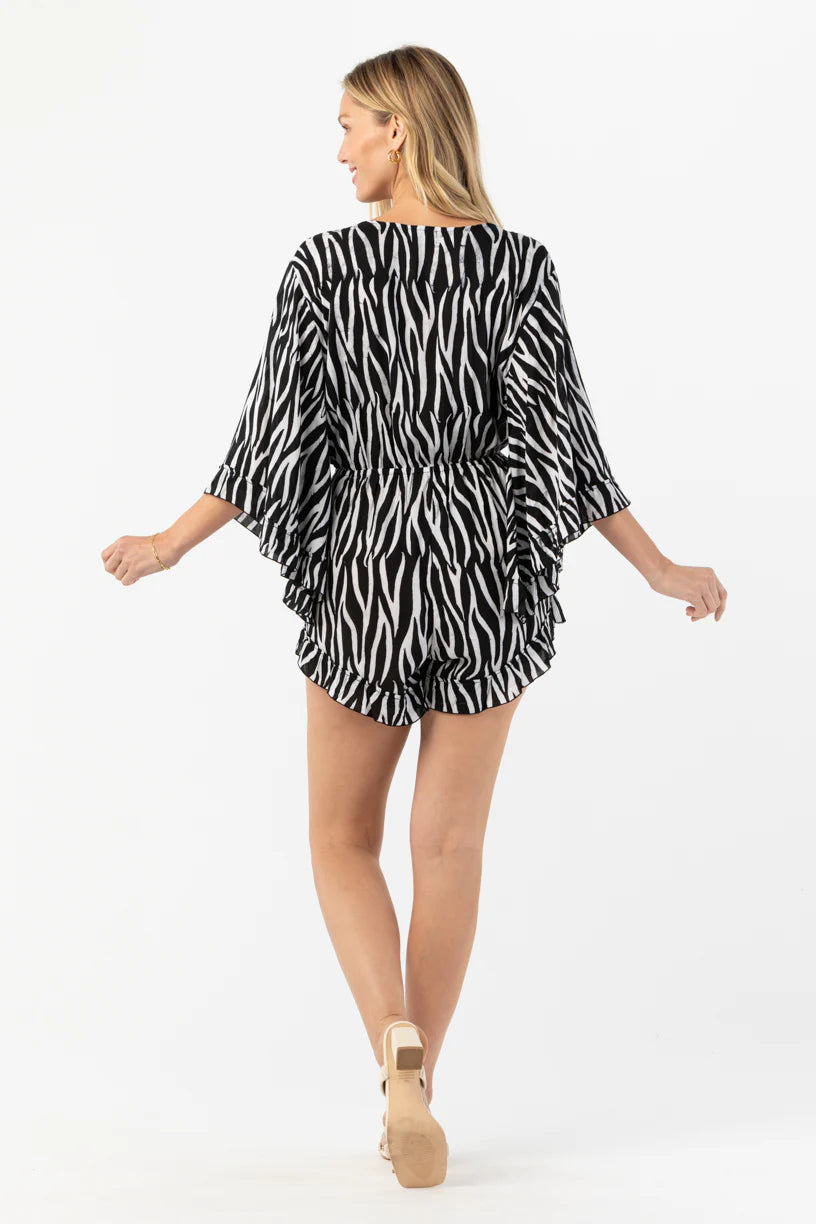 Stella Romper - zebra
