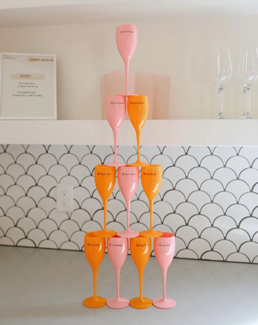 Orange Veuve Flute
