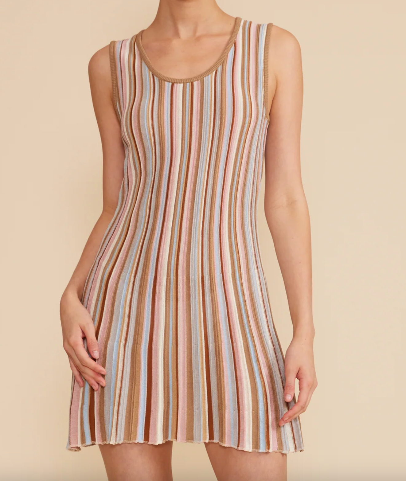Jade Knit Mini Dress