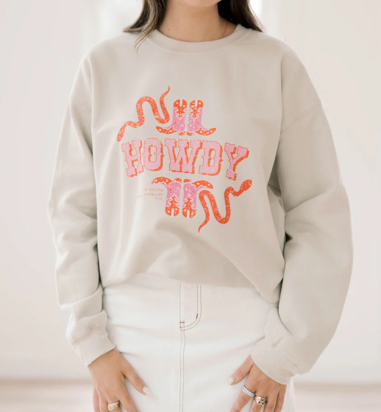 Howdy From Dallas Crewneck