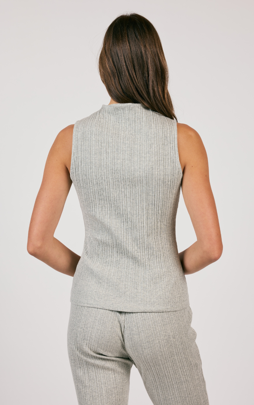 Take A Walk Mockneck Tank & Pant Set