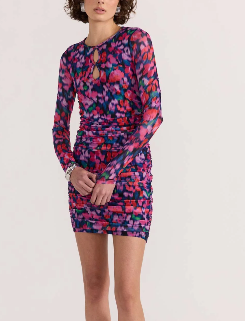 Calista Mesh Mini Dress