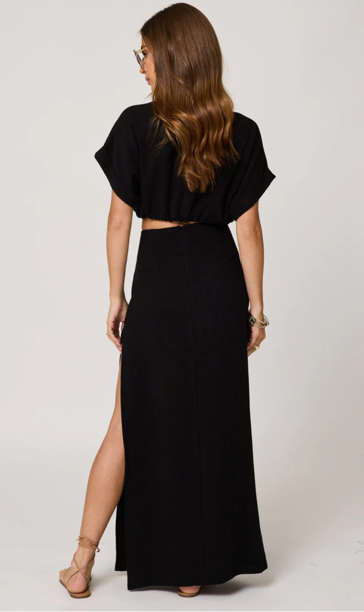 Mia Maxi Skirt Black