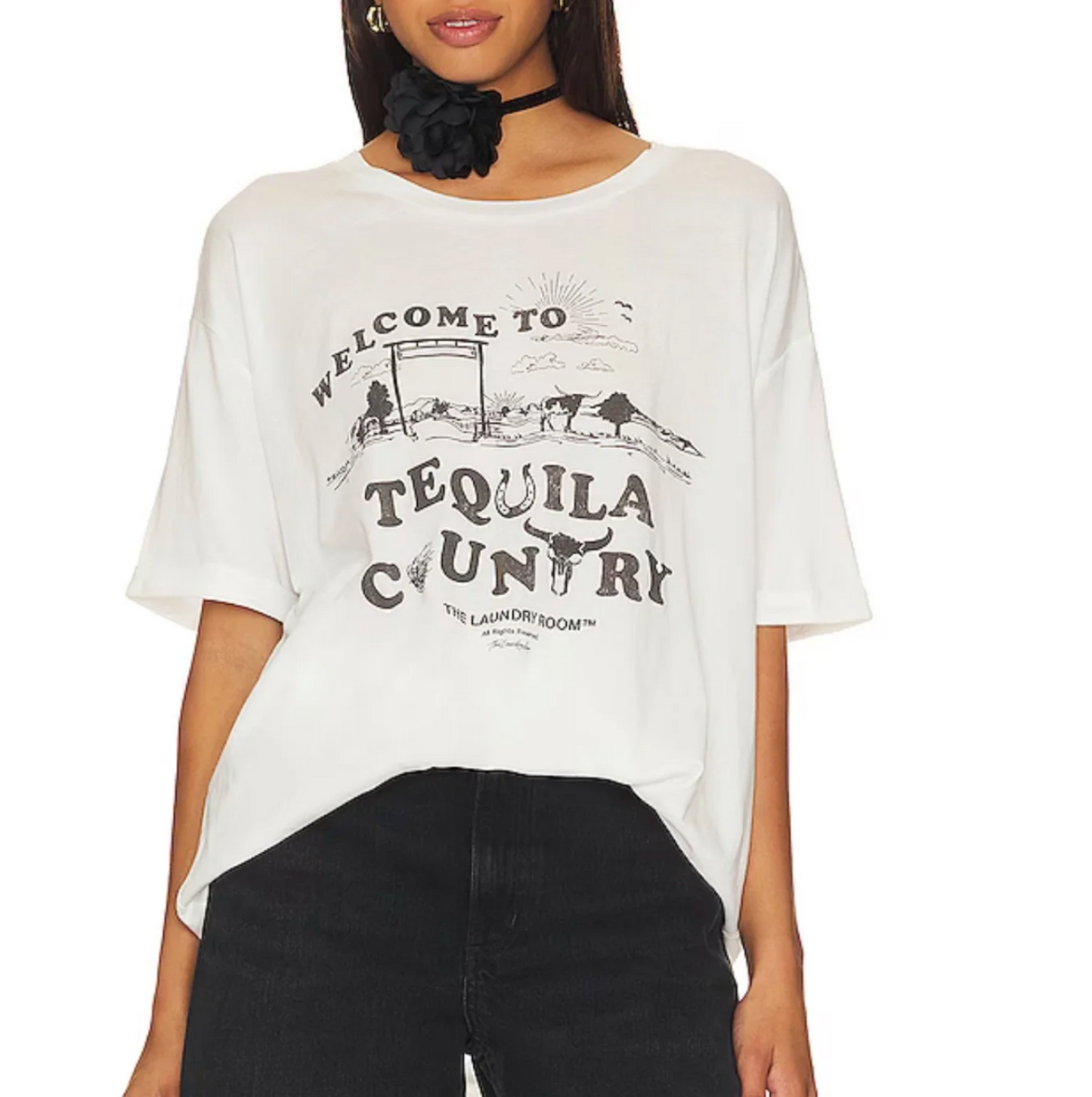 Tequila Country Oversized Tee