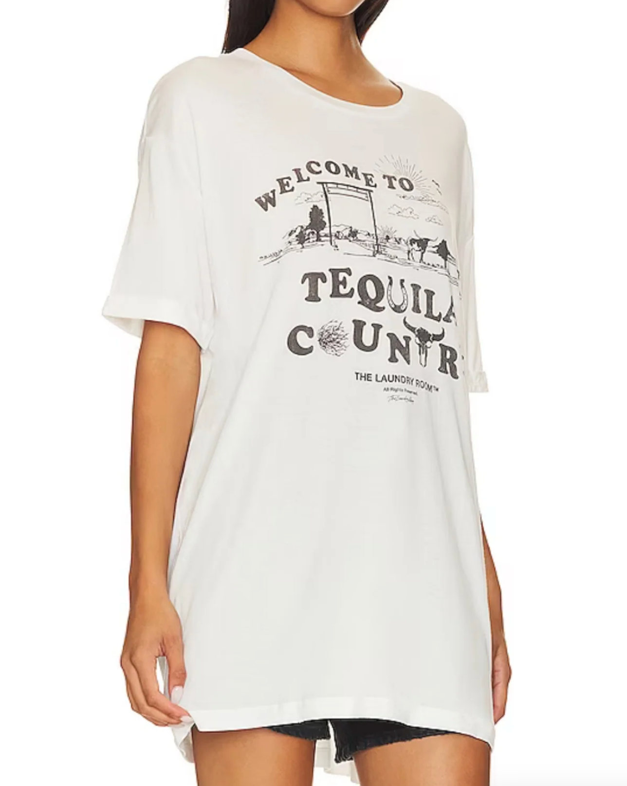 Tequila Country Oversized Tee