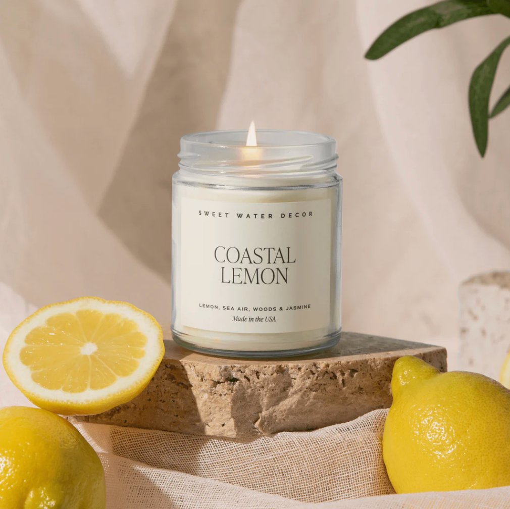 Coastal Lemon Candle 9oz