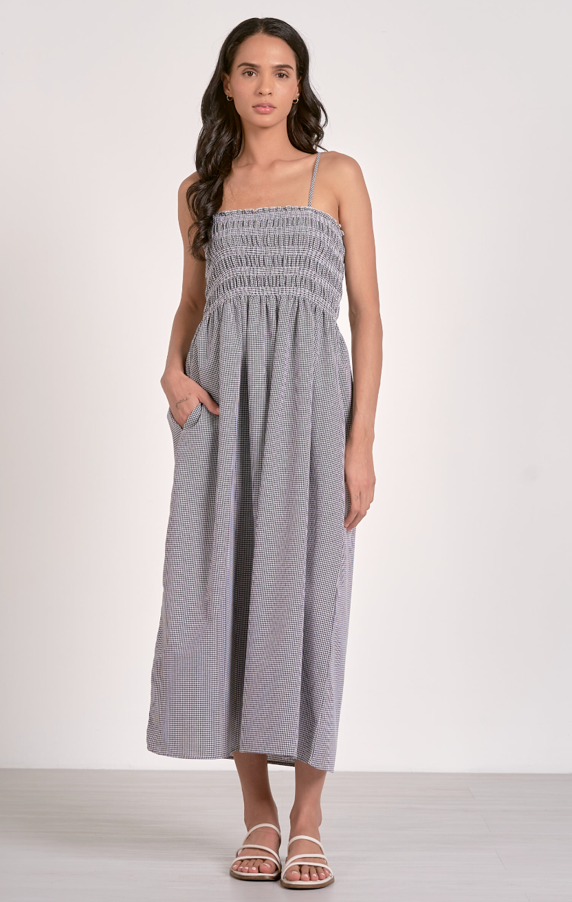 Smocked Top Maxi Dress