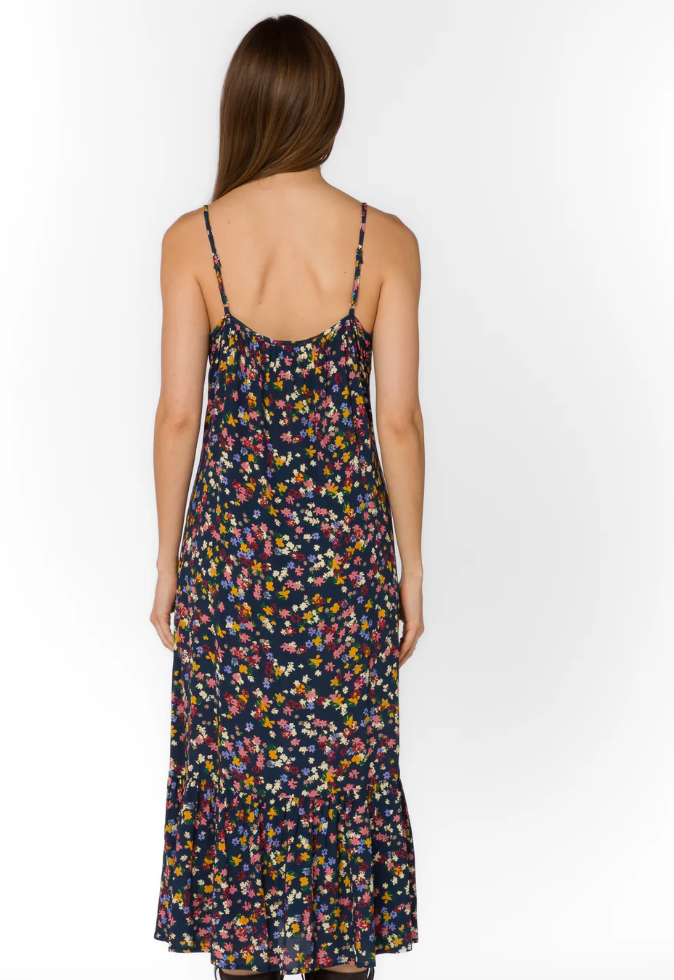 Adele Dress Multi Ditsy