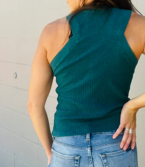 Player Racerback Rib Tank
