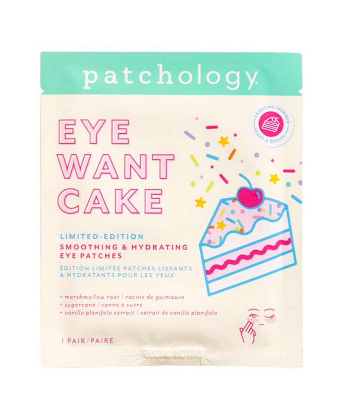 Patchology Eye Want Cake Confetti Eye Gel- 5 pair