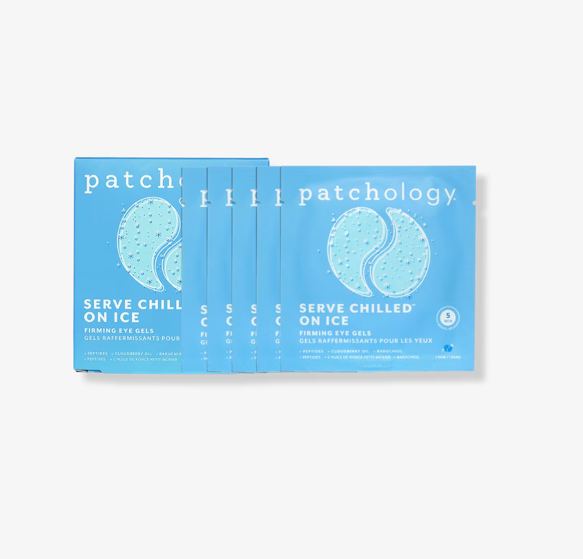 Patchology Serve Chilled Bubbly Brightening Eye Gels - 5 pair