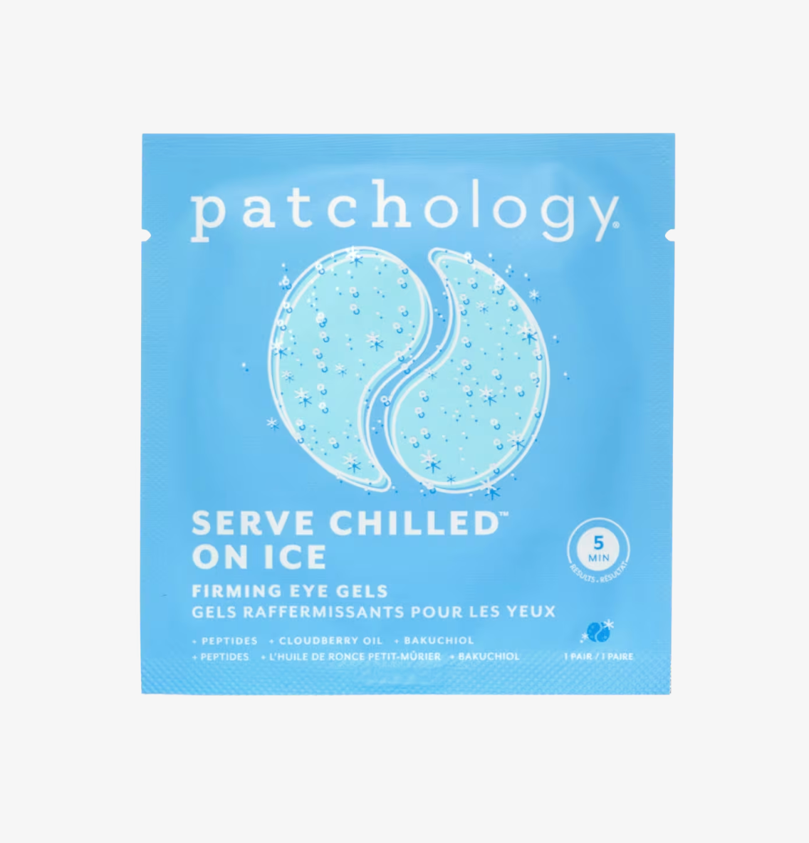 Patchology Serve Chilled Bubbly Brightening Eye Gels - 5 pair