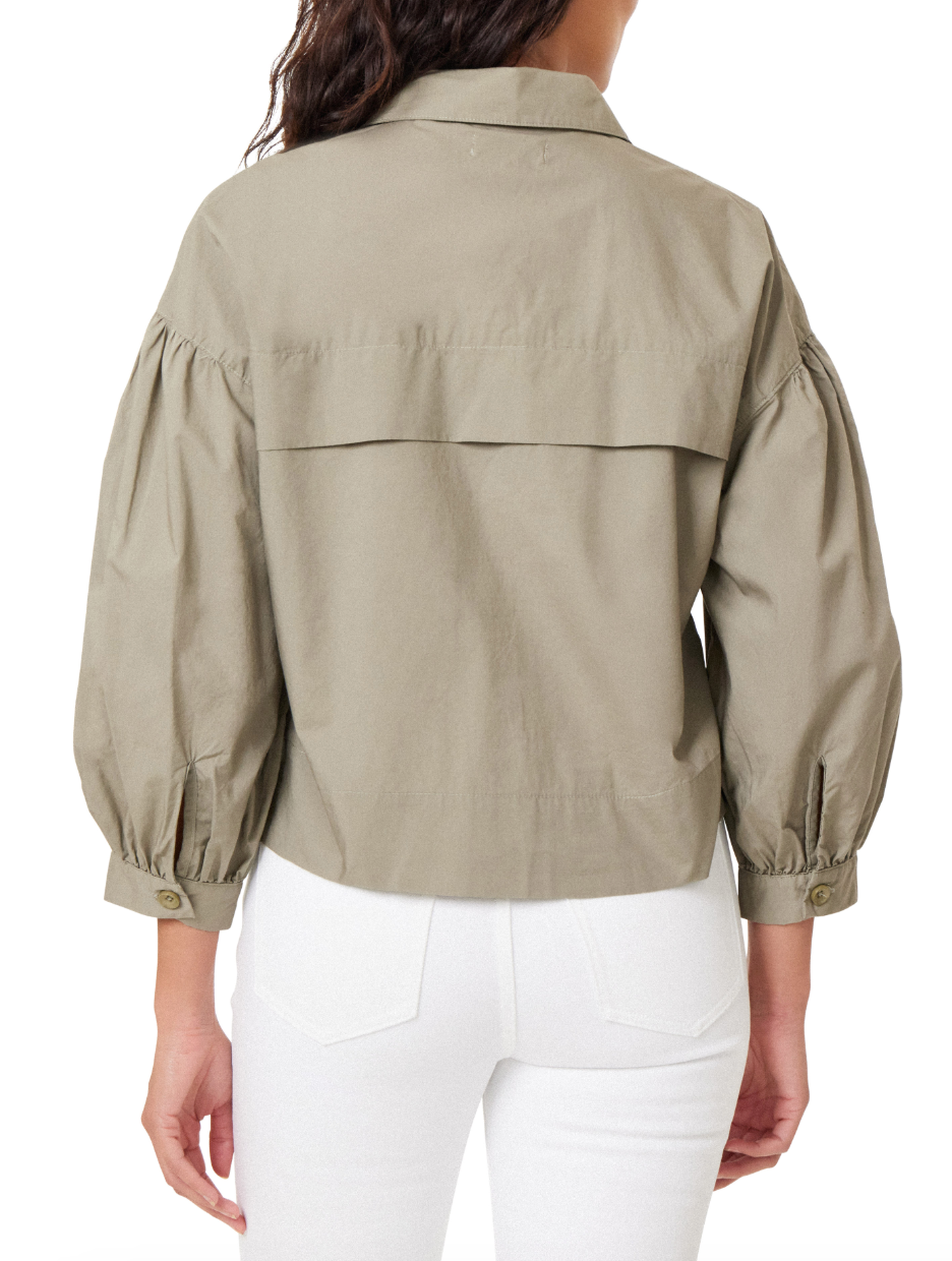 3/4 Sleeve Blouse - army green