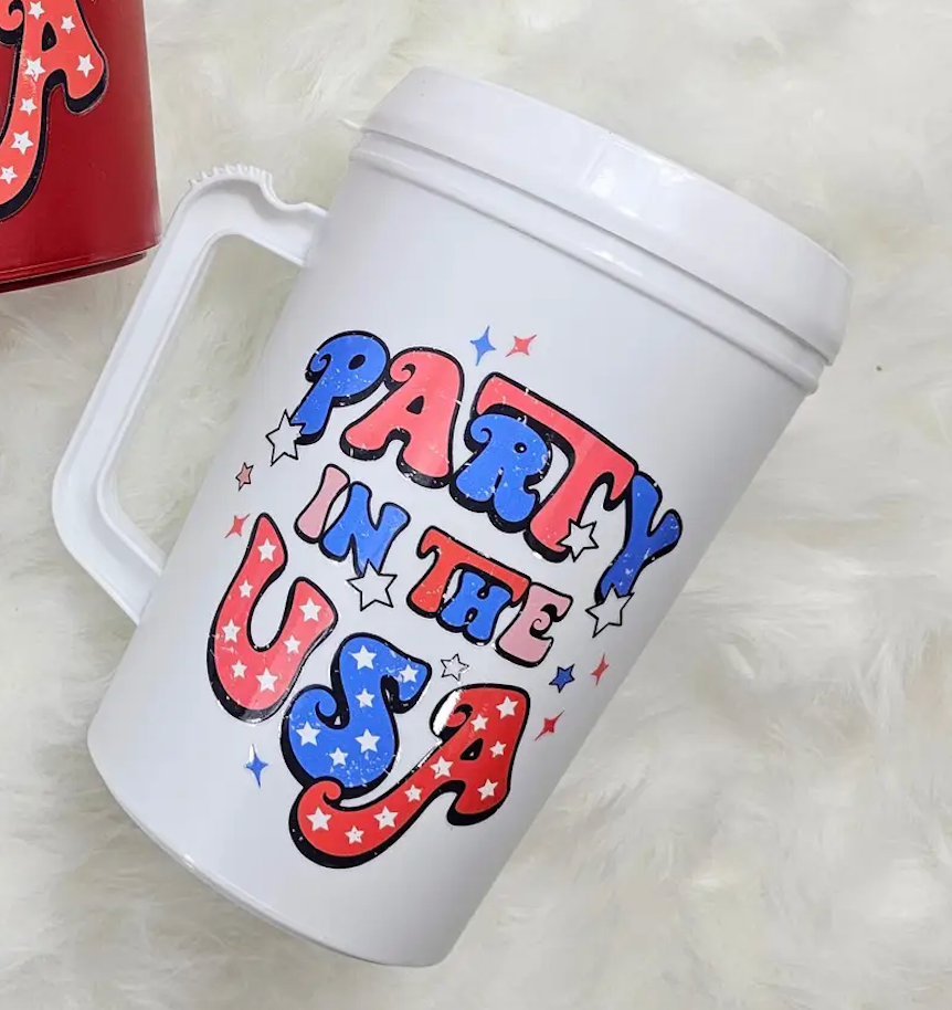 "Party in the USA" Mega Mug 34oz