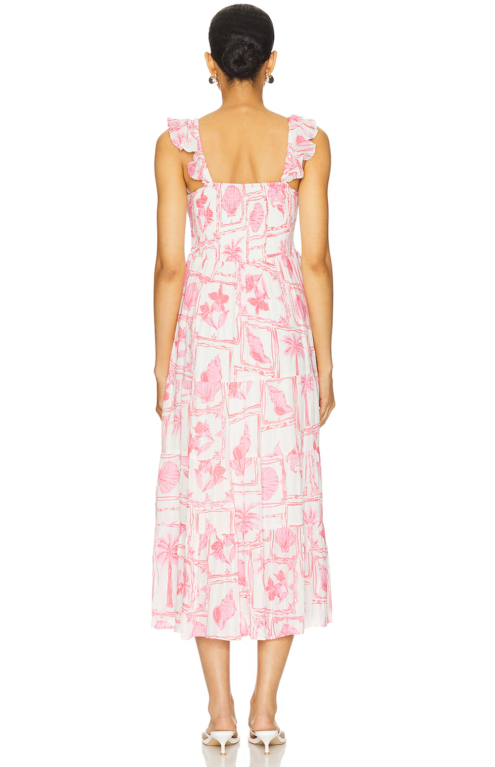 Bria Frill Midi Dress