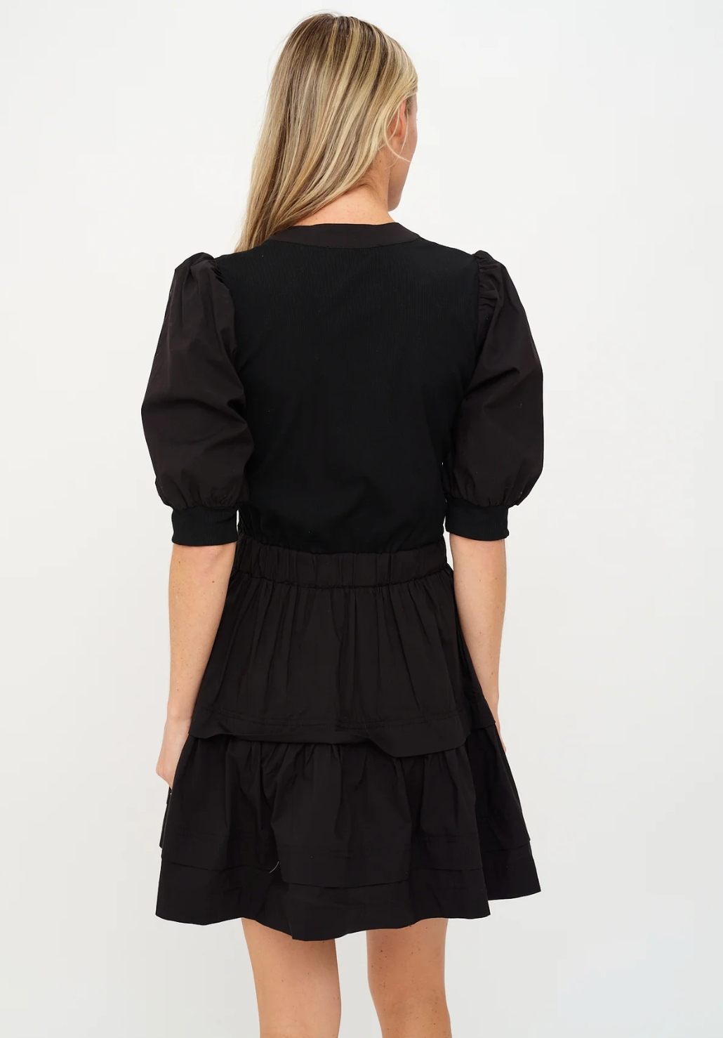 Annabelle Mixed Media Dress