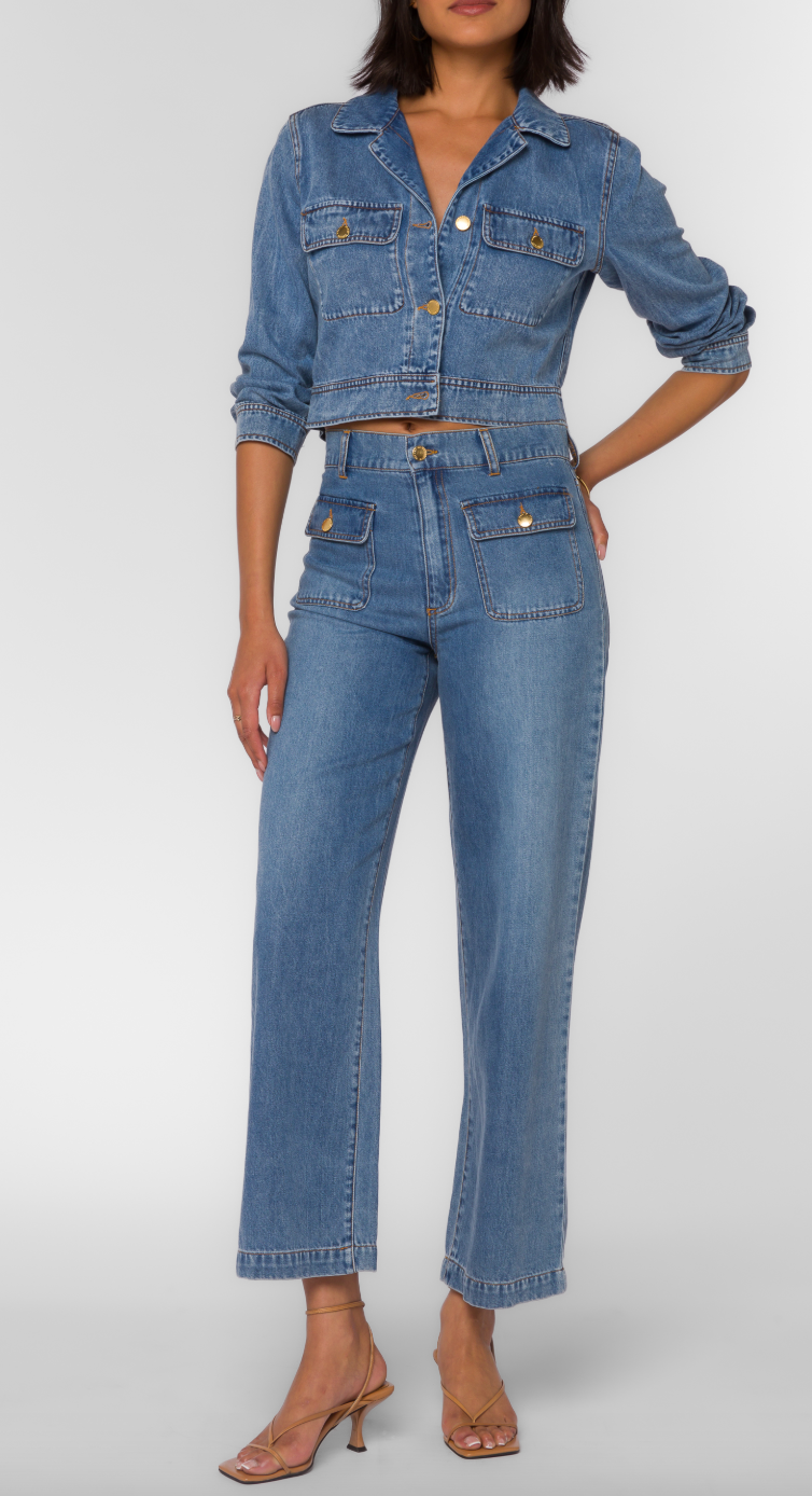 Mateo Denim Shirt Jacket