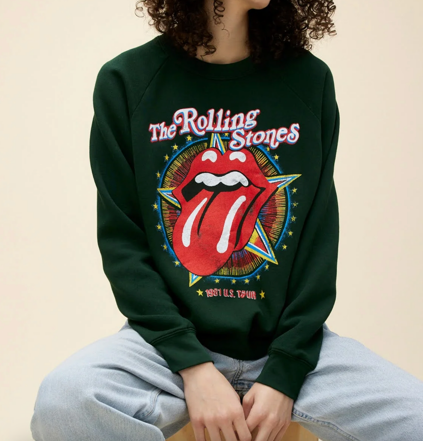 Rolling Stones 1981 US Tour Vintage Sweatshirt