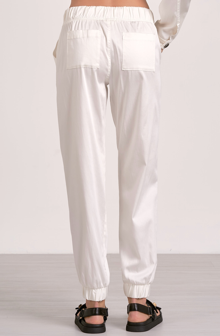Cargo Jogger Pant, Pearly White