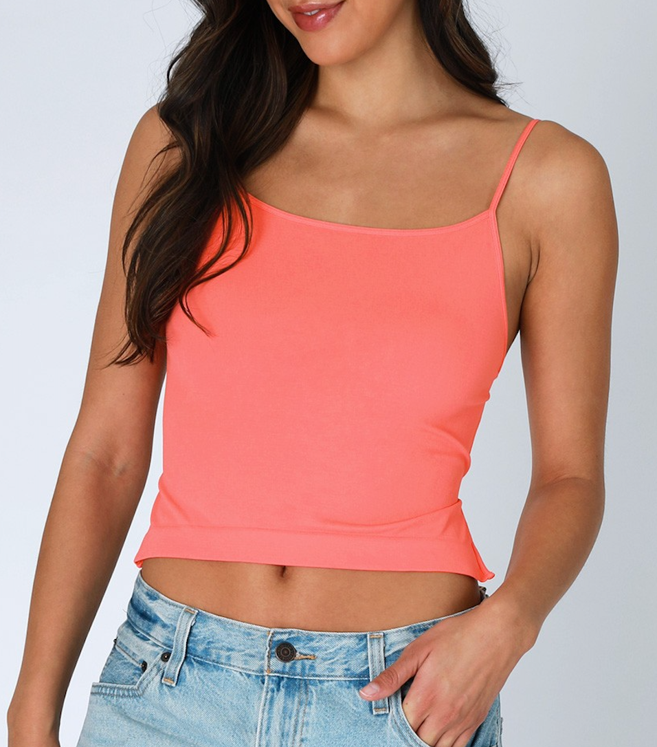 Strappy Open Back Cami, one size