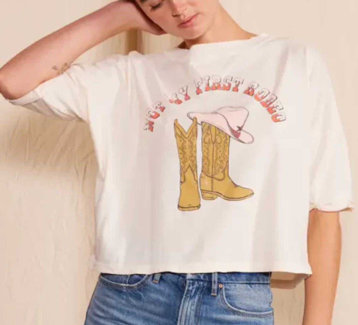Not My First Rodeo Crew Neck T-Shirt