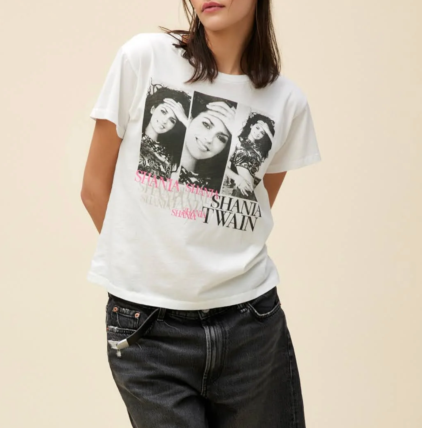 Shania Twain Repeated Solo Tee