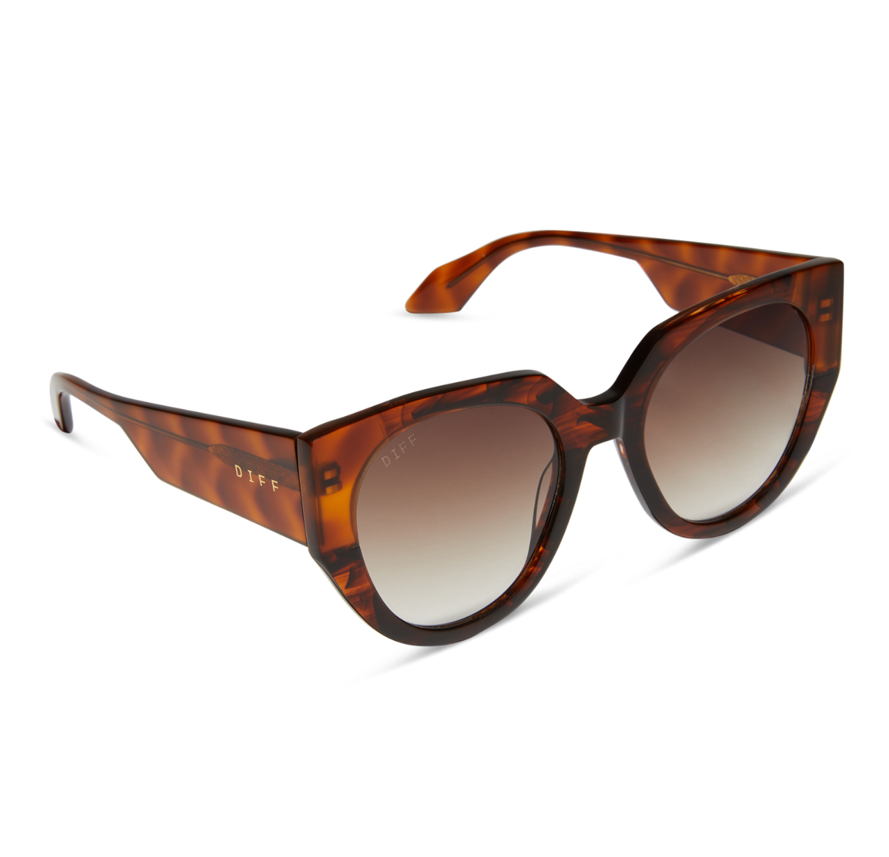 Ivy, Sequoia Tort Brown Gradient Sunglasses