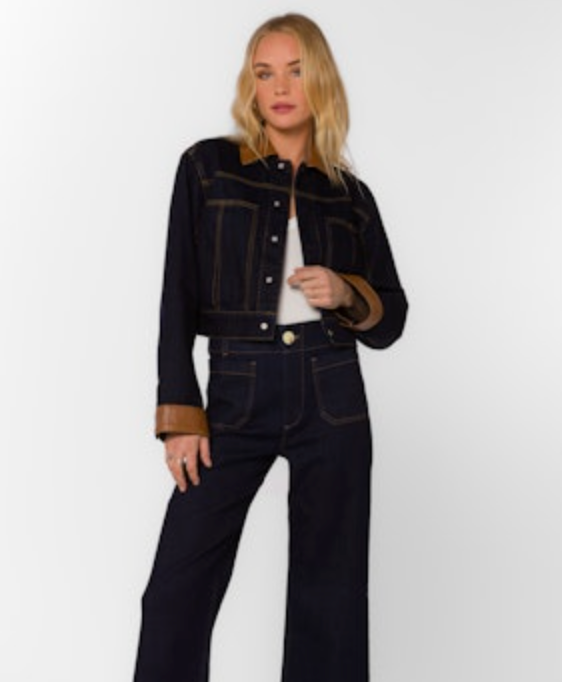 Delphia Denim Jacket, Polished Prep