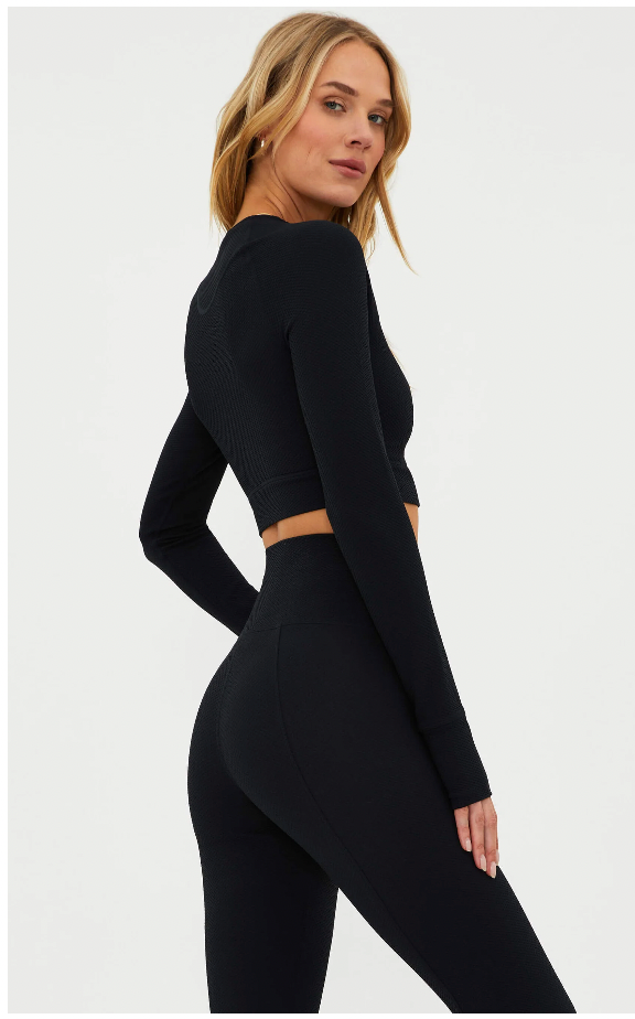 Francine Top Waffle, Black