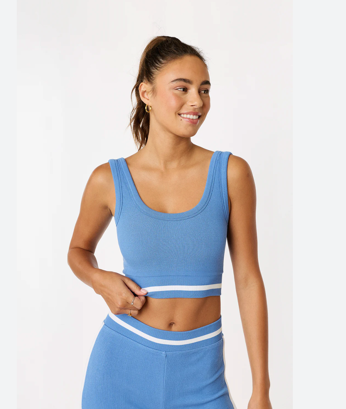 Ocean Blue Sports Bra