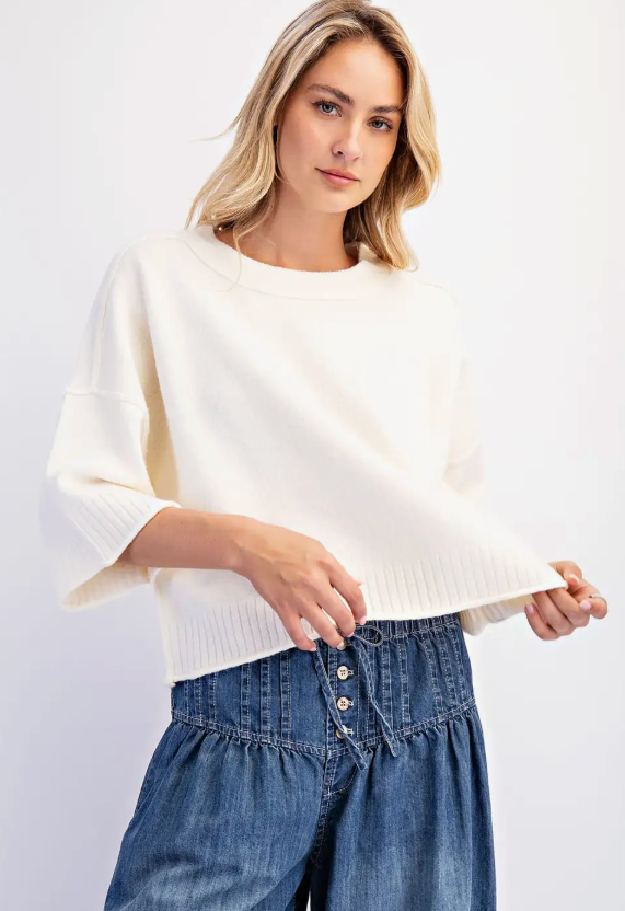 Crew Neck Oversized