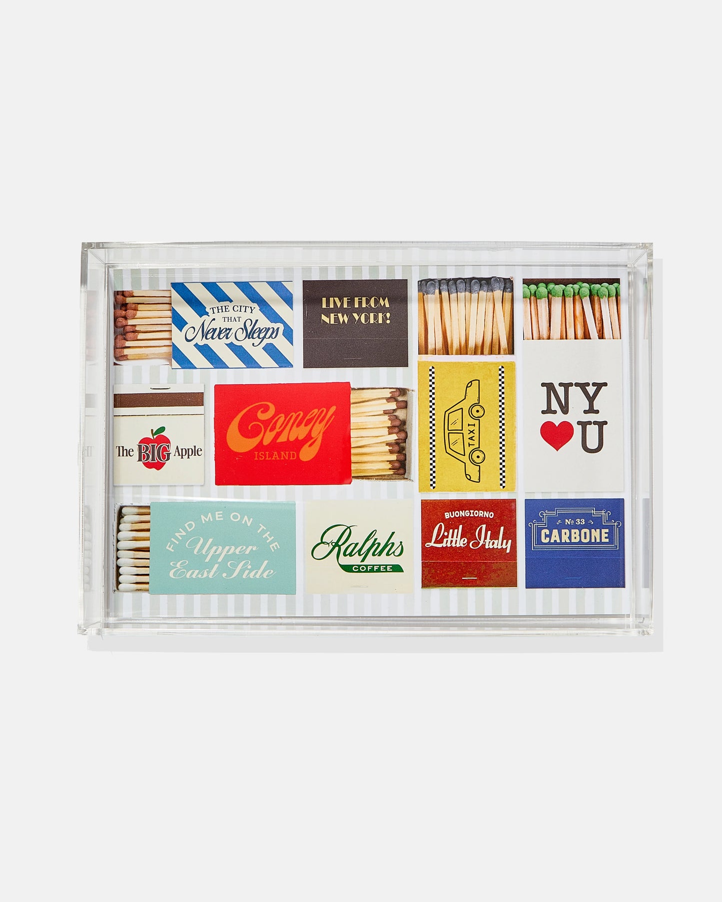 New York Matchbook Small Tray