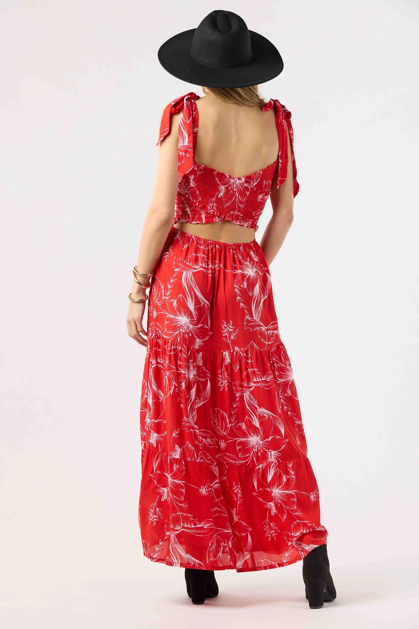 Waverly Maxi Dress, Hana Red
