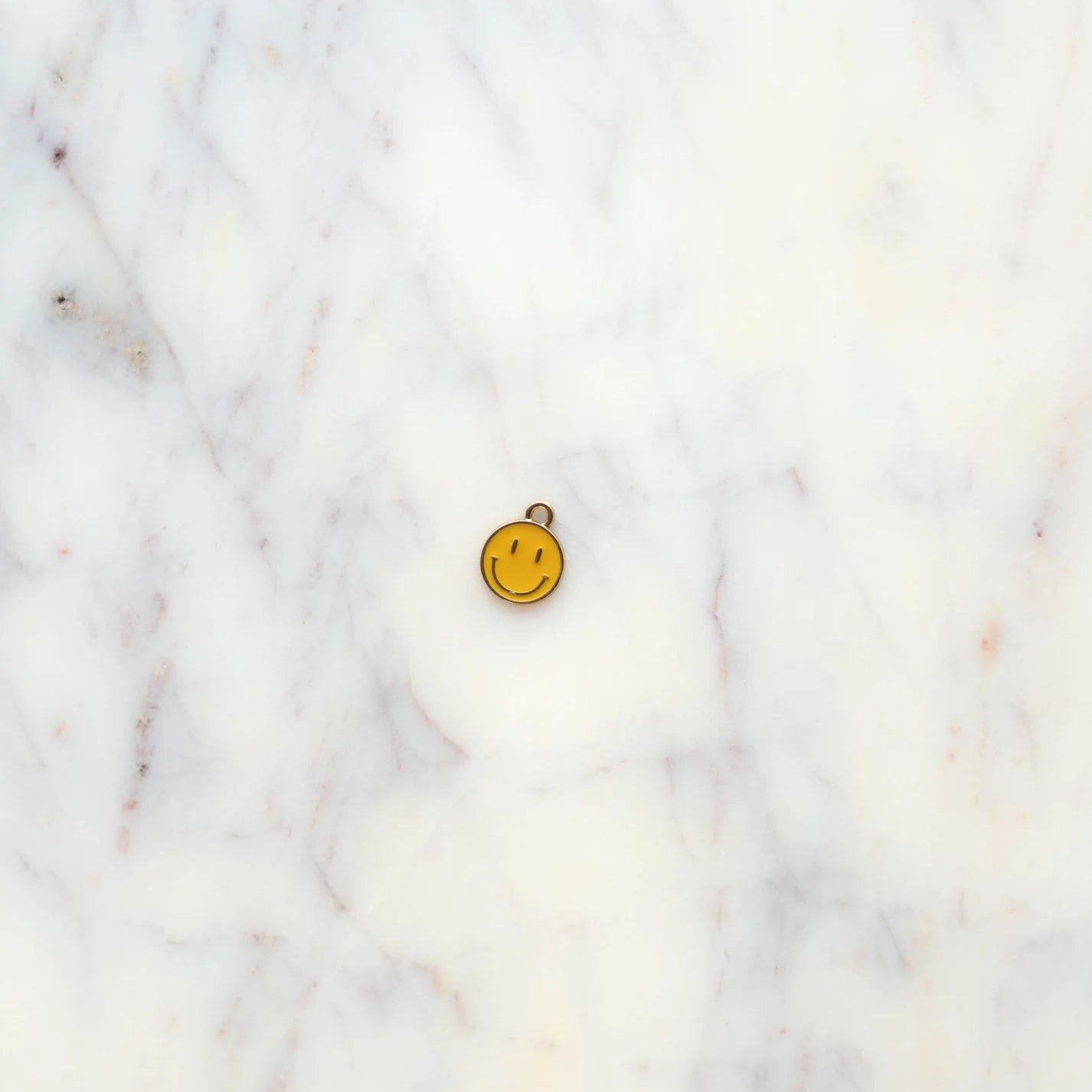 Little Stacks Charms, Yellow Smiley
