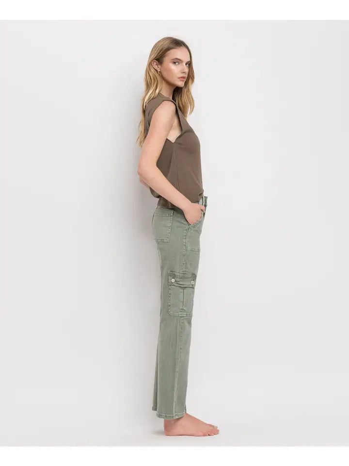 Dixie High Rise Straight Cargo