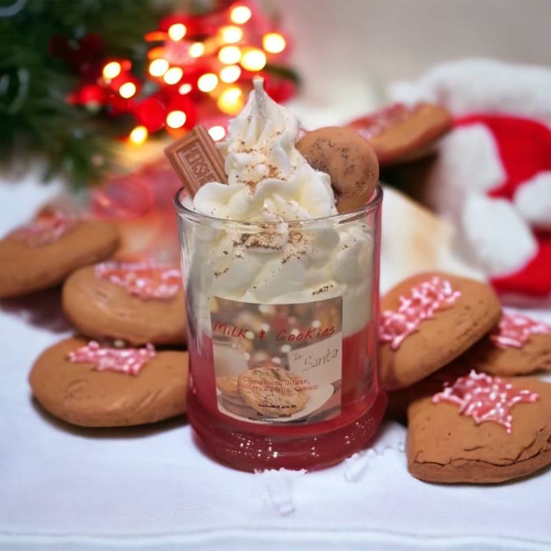 Milk & Cookies Dessert Candle