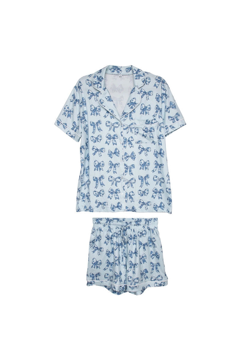 Toile Coquette Bows PJ Set