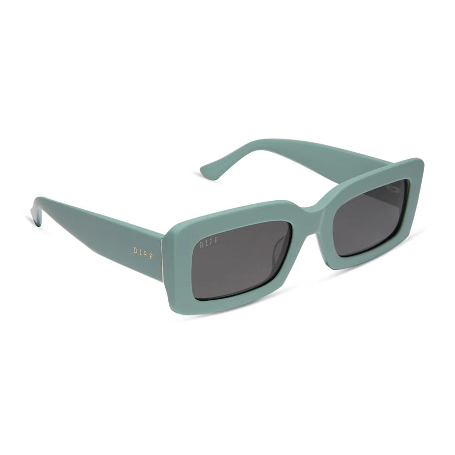 Indy Steel Teal + Grey Polarized Sunglasses