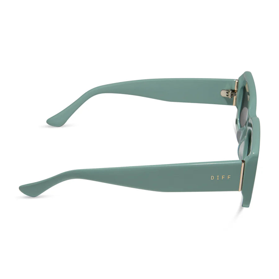 Indy Steel Teal + Grey Polarized Sunglasses