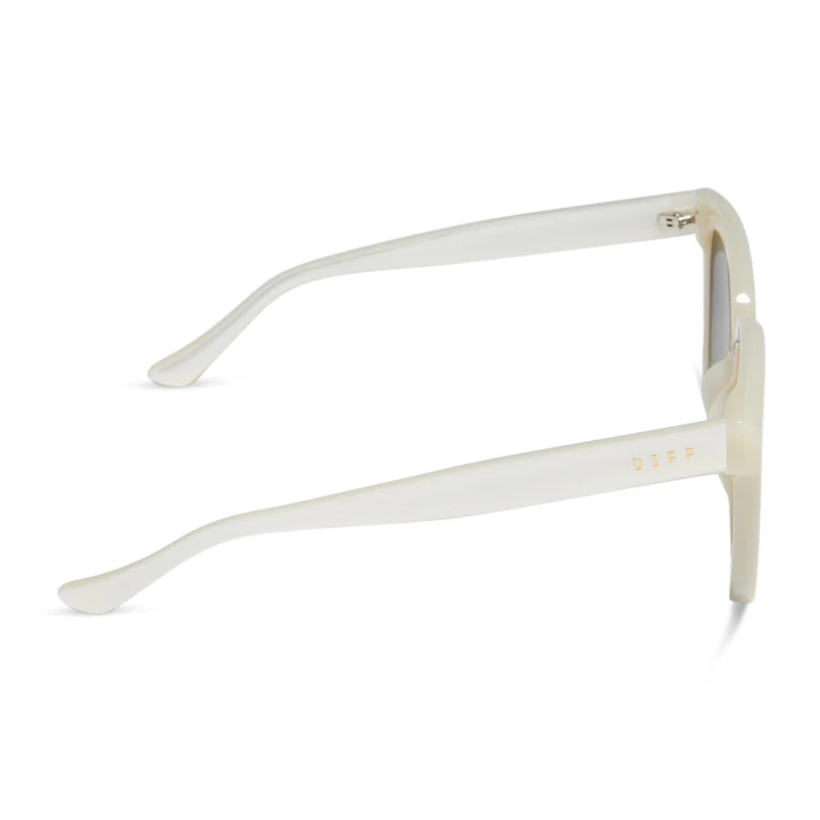 Meredith, Opaline + Grey Sunglasses