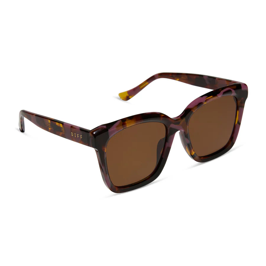 Meredith, Torino Tortoise Brown Sunglasses