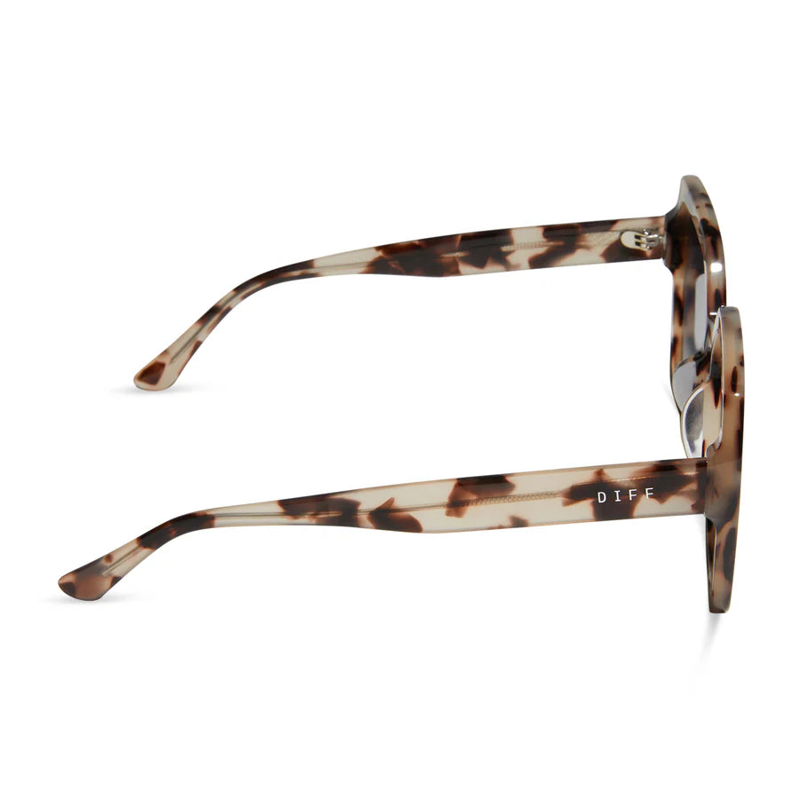 Presley, Cream Tort Grey Gradient Sunglasses