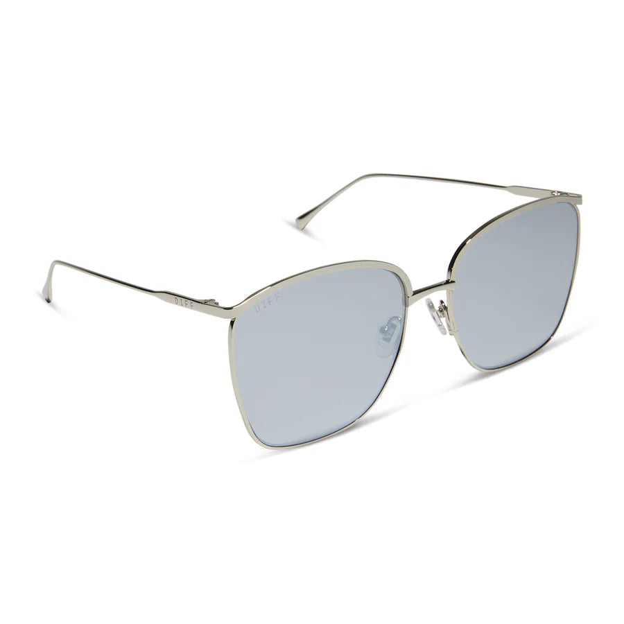 Vittoria, Silver Mirror Sunglasses