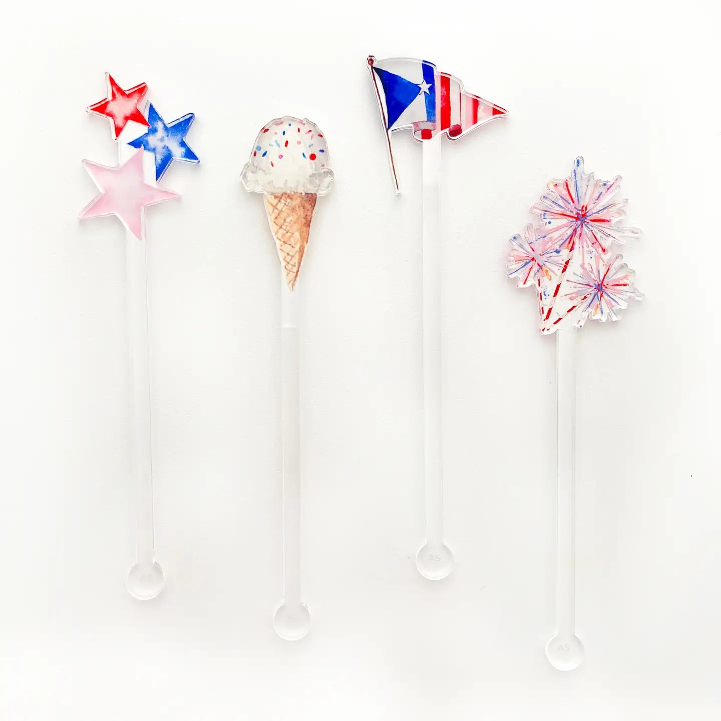 Star Spangled Stir Sticks
