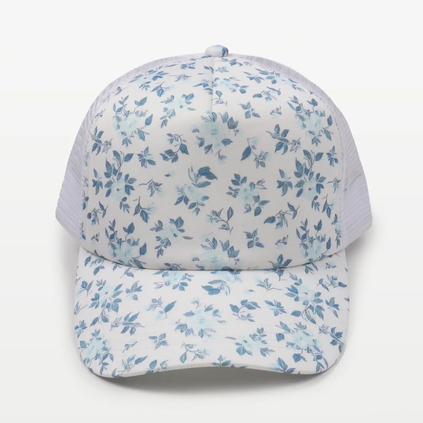 Floral Print Trucker Hat