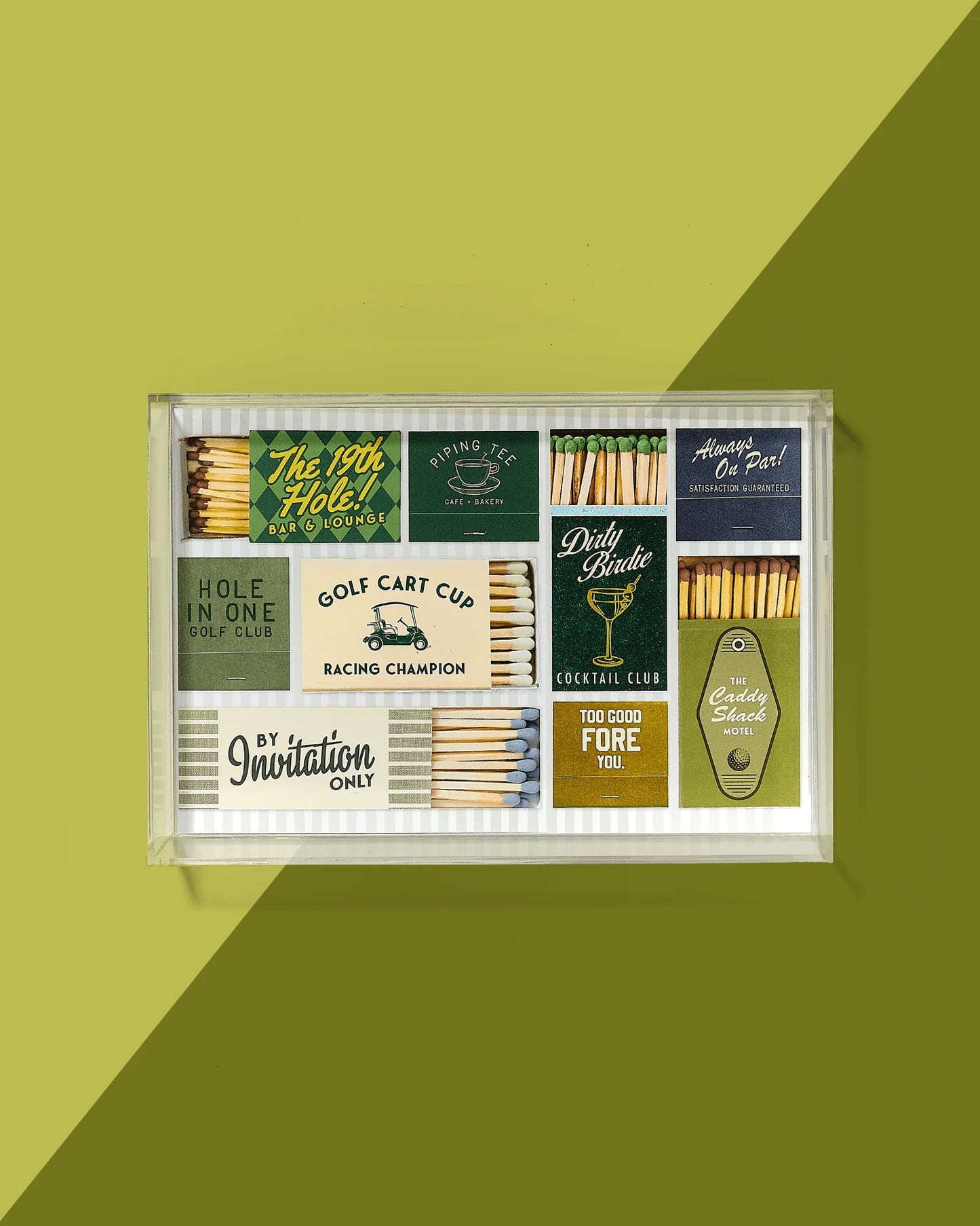 Golf Matchbook Tray - Small