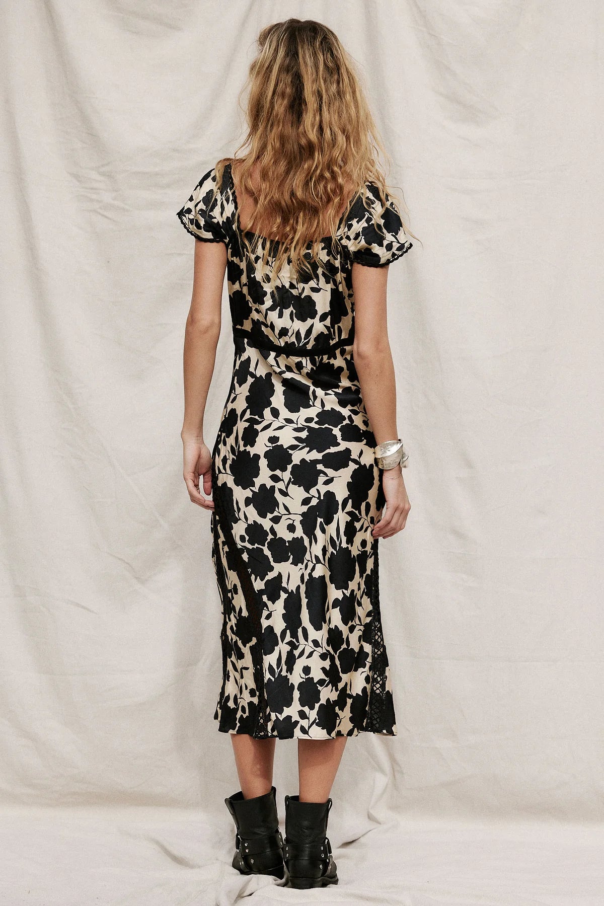 Castilla Midi Dress Cameo Winter White